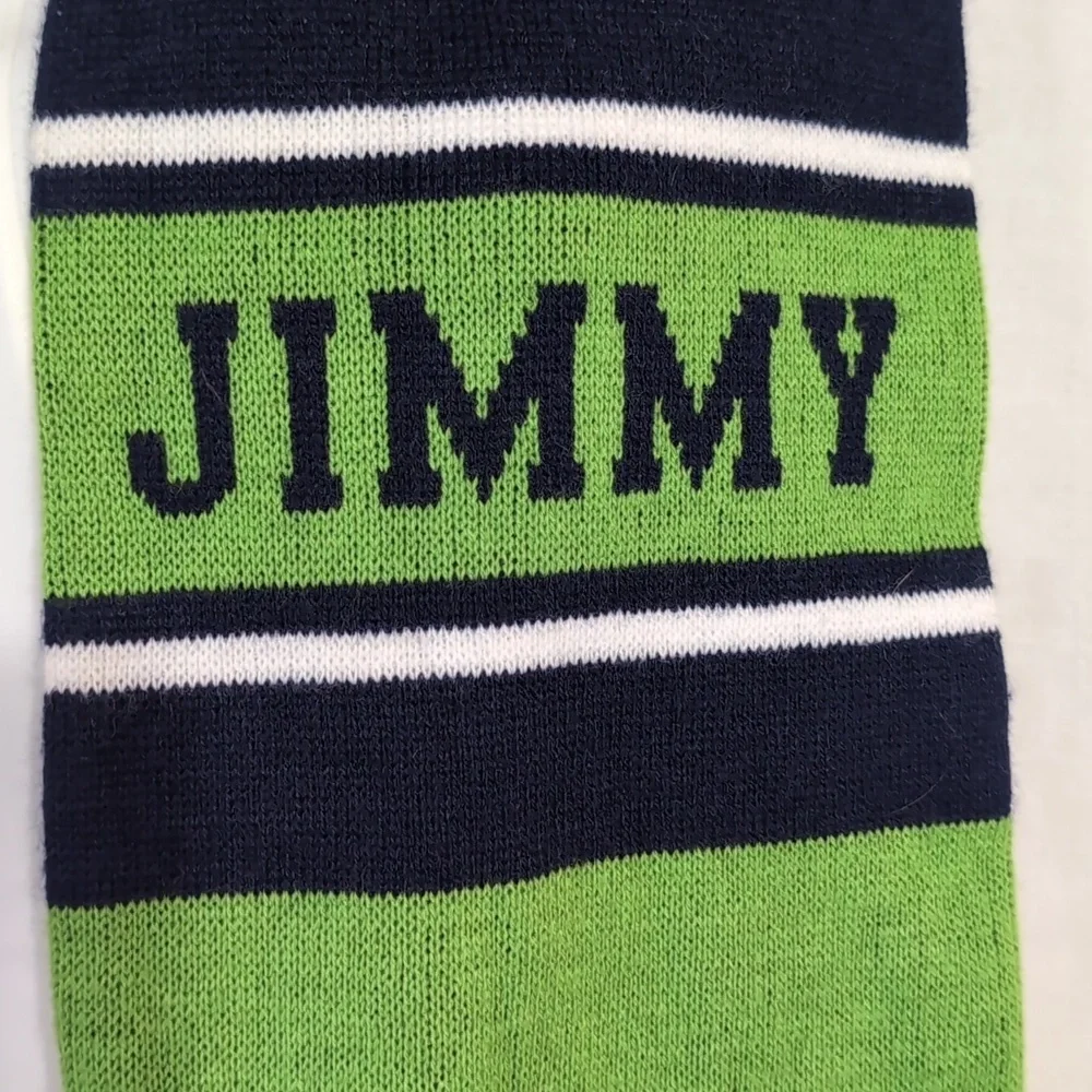 NFL Seattle Seahawks Navy Green Jimmy Graham Fringe Scarf